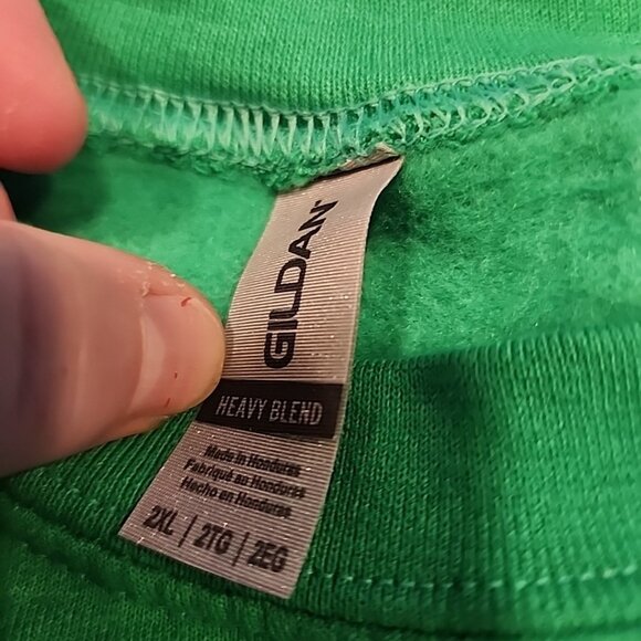 NEW! Snoop Dog “Twas The Night Before Christmas” Green Sweatshirt - XXL 2XL - Picture 3 of 5